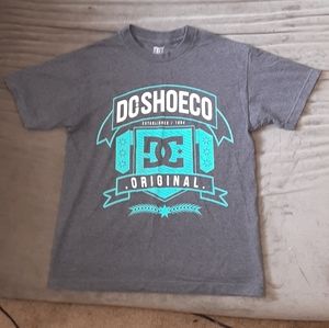 DC Shoe Co T Shirt Mens Size Meduim Heather Grey